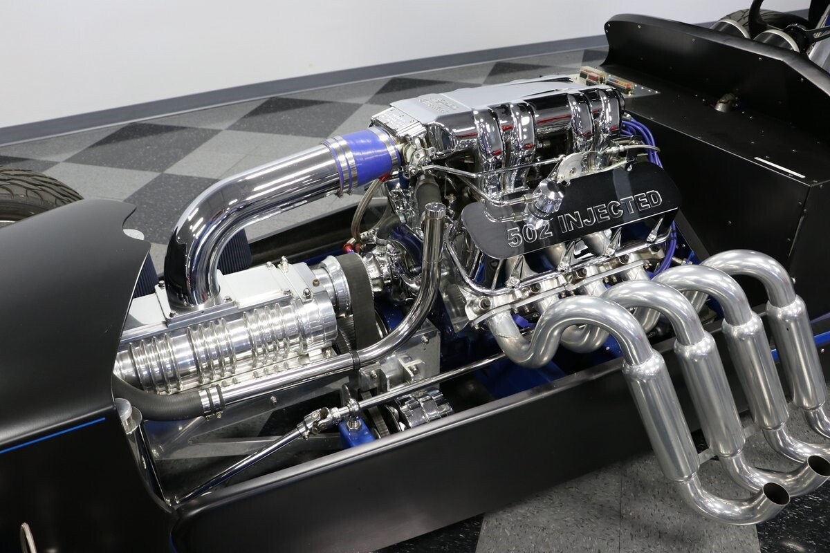 Classic Vintage Chrome Supercharger Fuel Injection Air Ride Custom Build Used Fiat 500 for