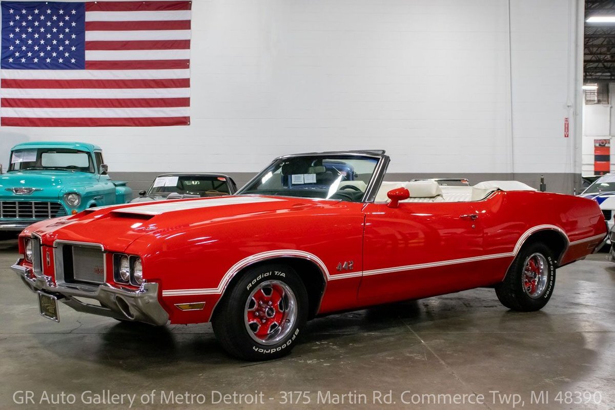 1972 Oldsmobile Cutlass  86043 Miles Matador Red  350ci V8 Automatic