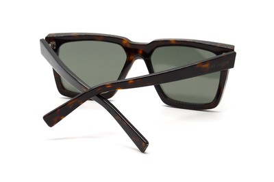 Pre-owned Saint Laurent Yves  Sl-610-f-002 Havana Havana Grey Sunglasses