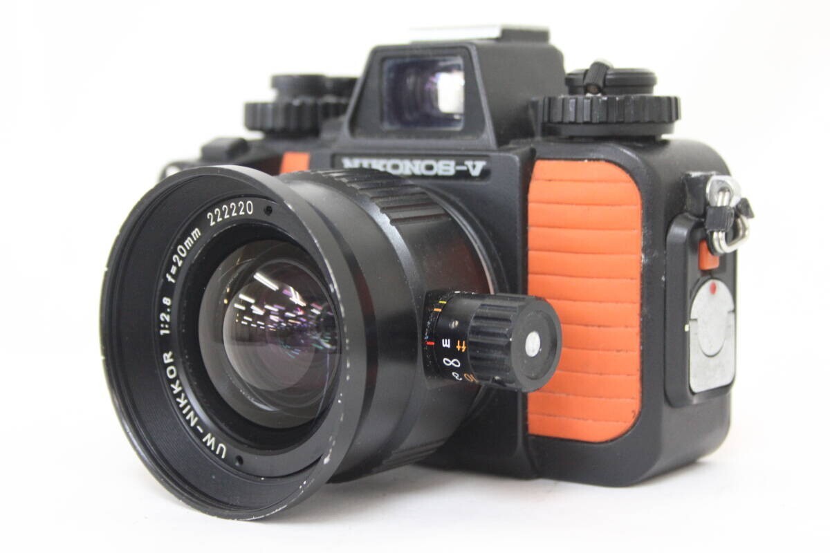 【G2324】Nikon NIKONOS-V + UW 20ｍｍ F2.8 Nikon NIKONOS-V UW-NIKKOR 20mm F2.8 Underwater Camera From