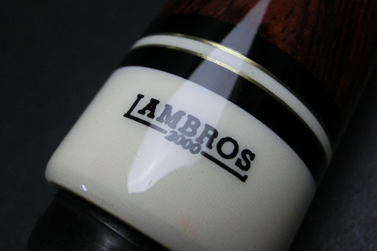 ビリヤード　LAMBROS CUE LAMBROS 2000 2 shaft Billiard Cue from Japan | eBay