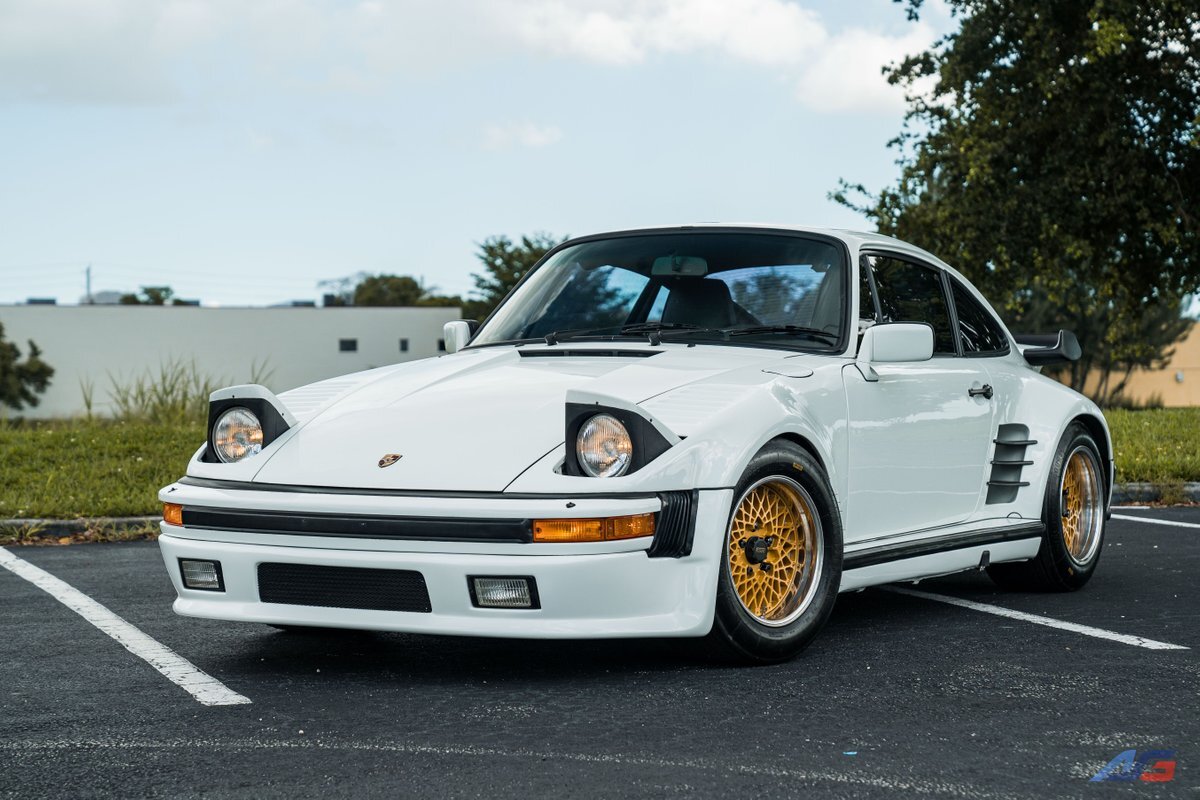 1985 Porsche 930 Turbo Special Wishes Slant Nose  85,000 Miles Grand Prix White