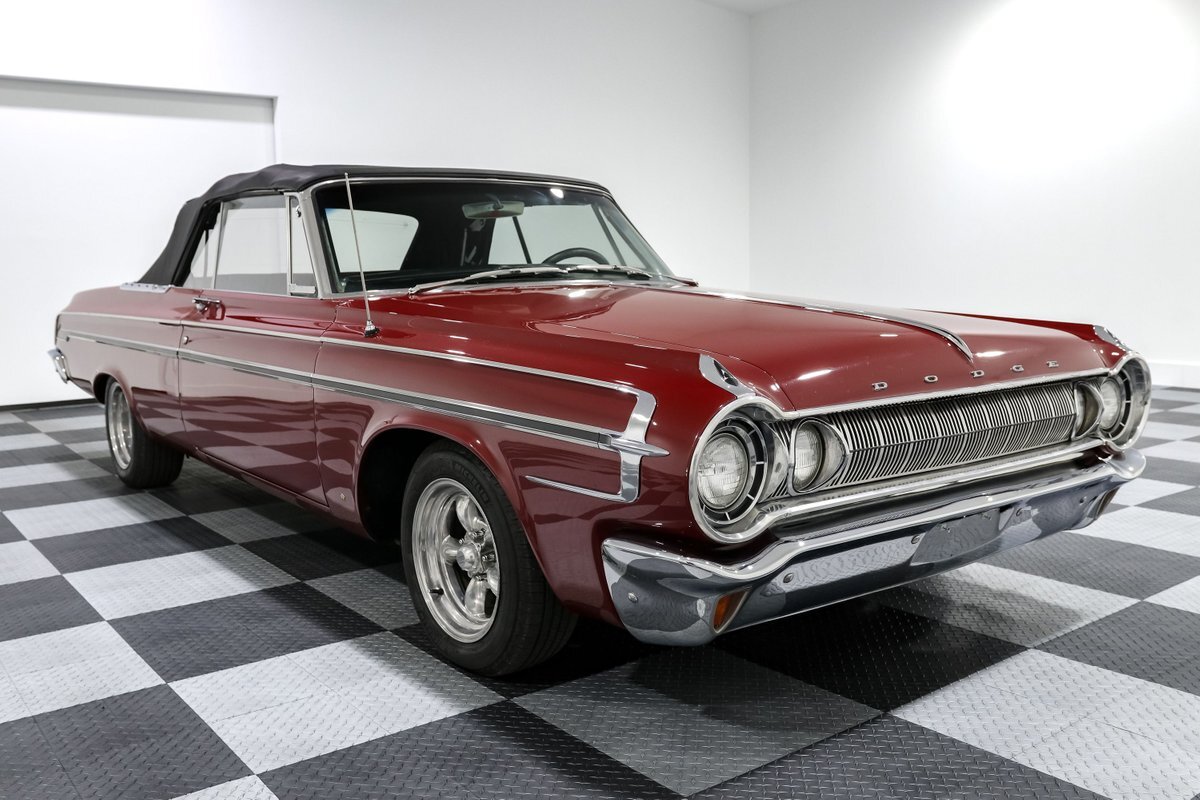 Owner 1964 Dodge Polara Convertible  59435 Miles Red Convertible 440 HP V8 Push Button