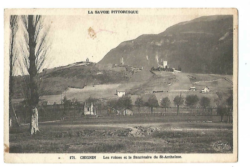 73  Chignin  Les Ruines Et Le Sanctuaire De Saint Anthelme
