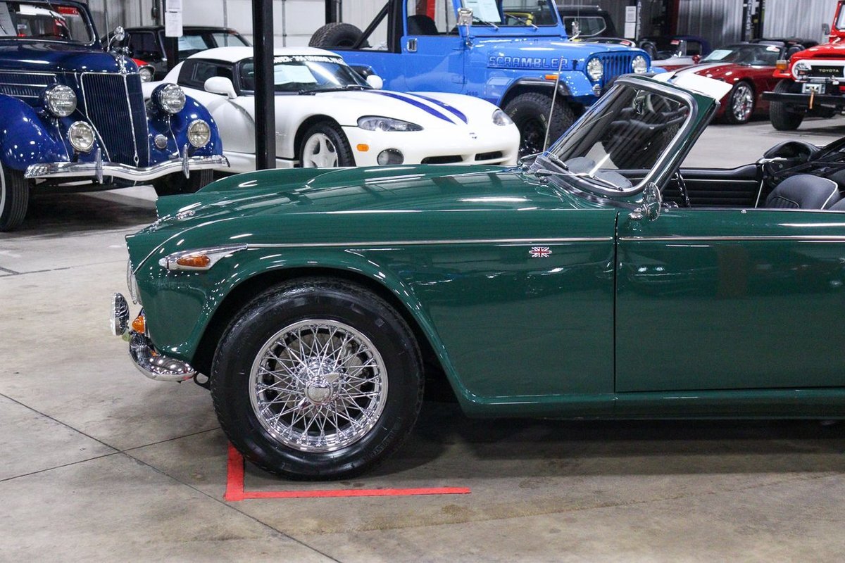 Owner 1965 Triumph TR4A Convertible 52834 Miles British Racing Green Convertible 2.1L