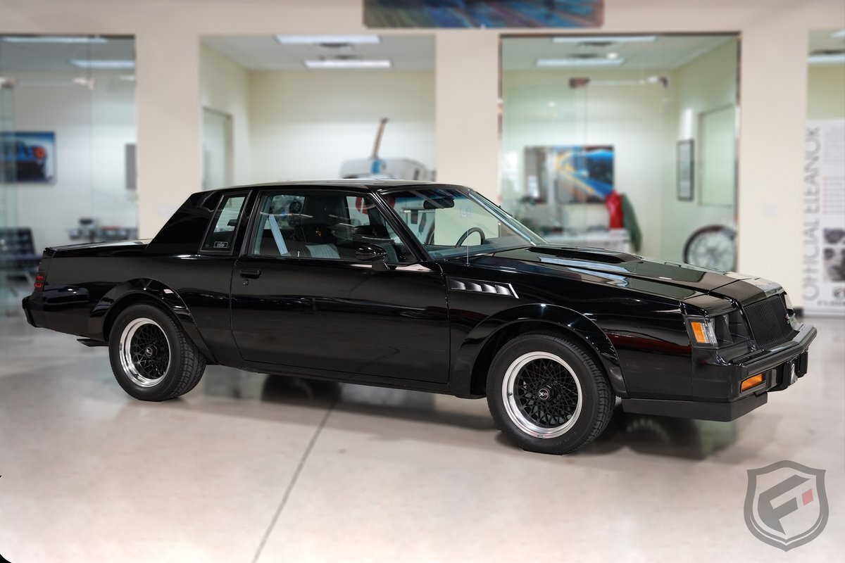 1987 Buick GNX  1298 Miles Black Coupe V6 Cylinder Engine Automatic