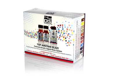DENTAL Lab Product - Top Airstain Glaze - Professional Kit