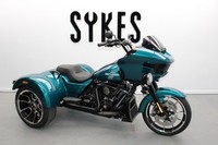 NEW 2026 Harley-Davidson FLTRT Road Glide 3 Trike in Teal Thunder RG3
