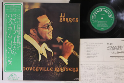 LP JJ BARNES Groovesville Masters UXP701CN 	CONTEMPO JAPAN Vinyl OBI