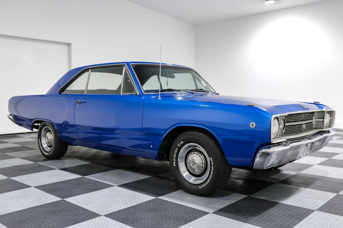 1968 Dodge Dart  52720 Miles BLUE Coupe 340ci V8 A518 Automatic Overdrive