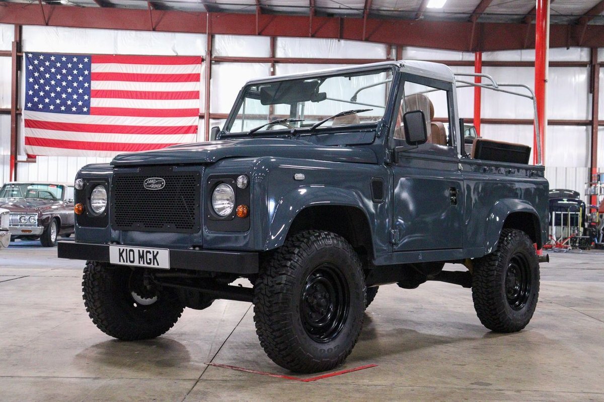 1992 Land Rover Defender 90 132112 Miles Arles Blue Suv 3.9l V8