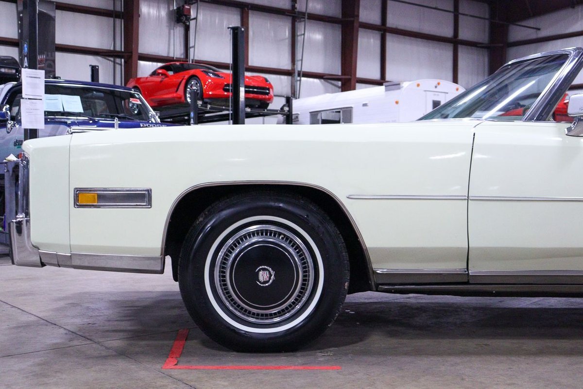 Owner 1976 Cadillac Eldorado Convertible 90948 Miles Phoenician Ivory Convertible 500