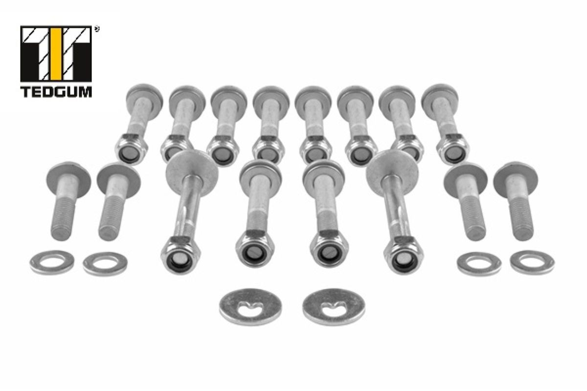 Rear Suspension Mounting Kit 16 Bolts Ford Focus C-Max Kuga Volvo C30 S40 V50