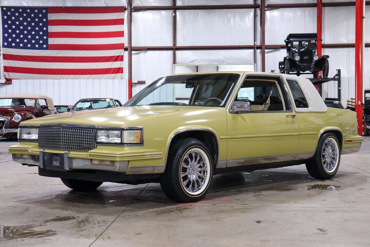 1987 Cadillac DeVille  118399 Miles Gold Coupe 4.1L V8 Automatic