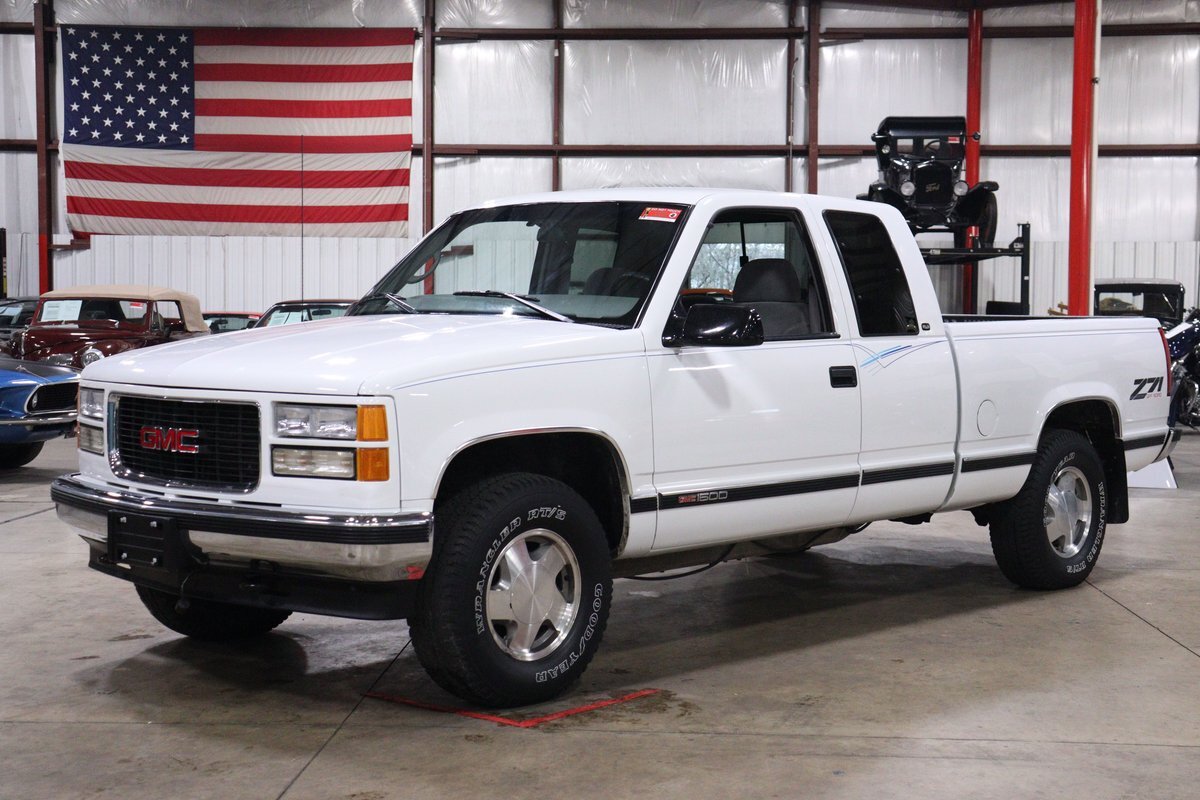 1998 GMC Sierra Z71 89425 Miles Summit White Pickup Truck 5.7 Liter V8 Automatic