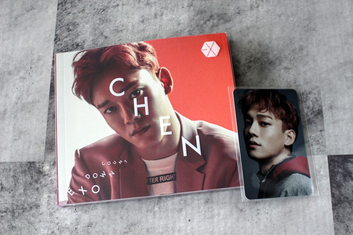 EXO 限定　アルバム　countdown 8点　CD セット EXO Countdown Limited edition Japan CD+Photocard Chen