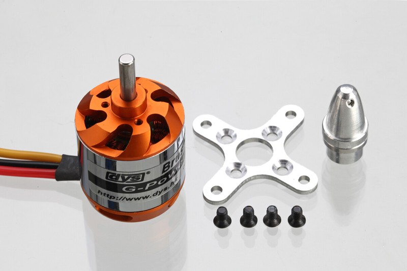 Brushless Motor Outrunner D2836-7 - 1120kv 1130g Schub