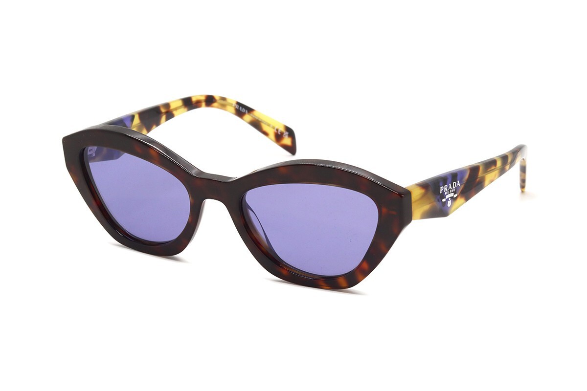 Pre-owned Prada Brand 2024  Women Sunglasses Pr A02s 17n-50b Authentic Italy Frame Case In Purple