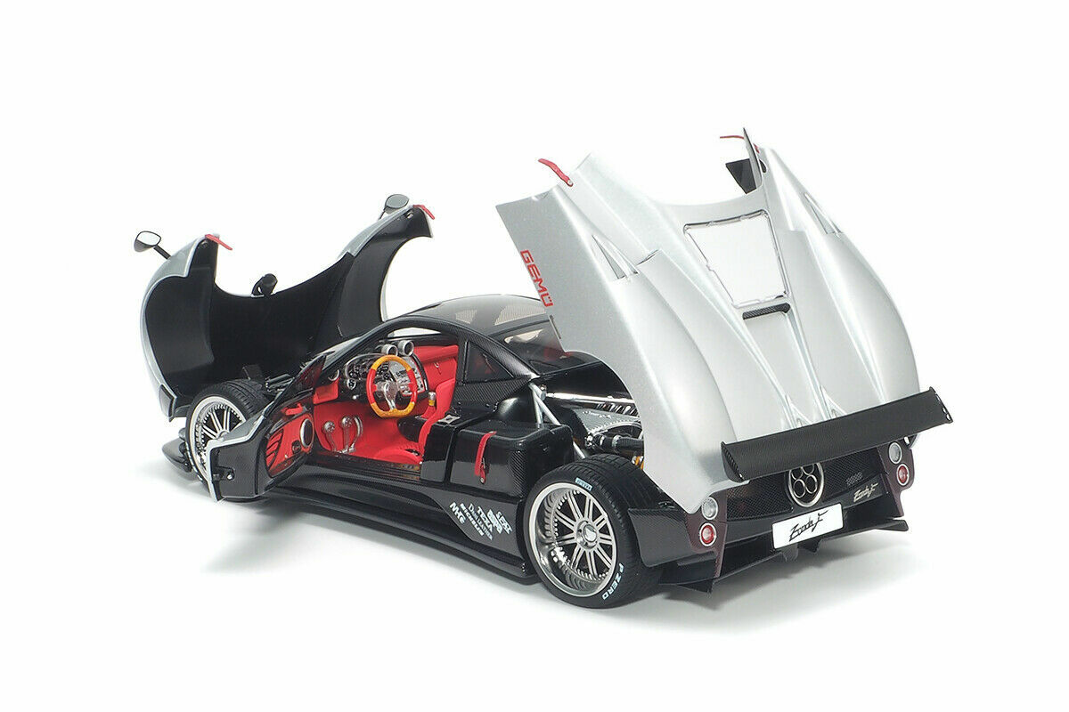 1/18 Almost Real パガーニ ゾンダ F 2005 Almost-Real 2005 Pagani Zonda F Gloss Carbon Black w/ Red