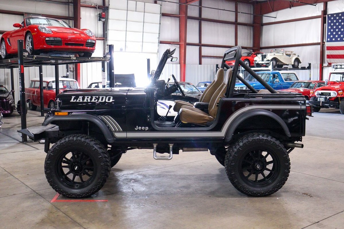 Owner 1985 Jeep CJ-7 Laredo 177858 Miles Black Jeep 4.2L I6 Automatic