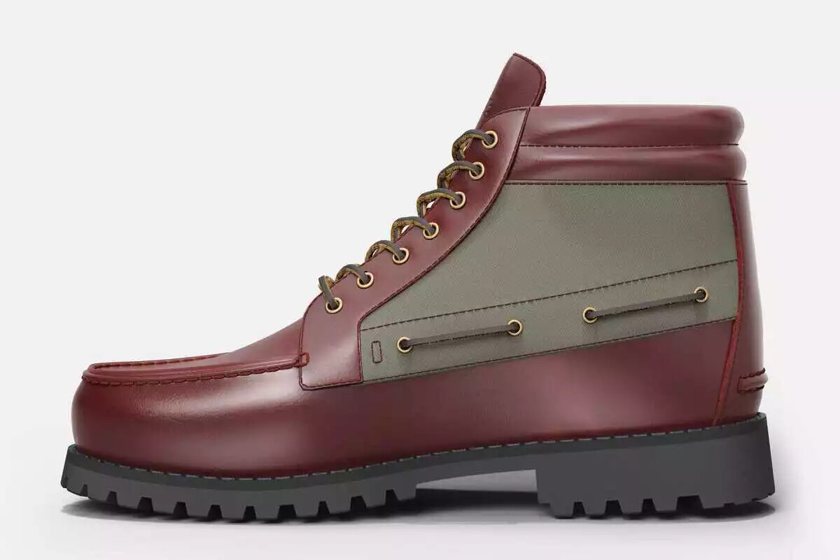 Pre-owned Timberland Beams  Authentic 7eye Classic Lug Tb0a6dnhedp1 Men's Size In Brown