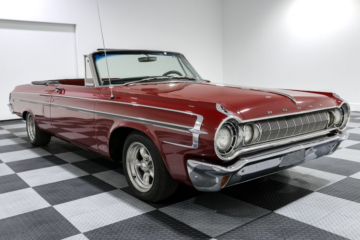 1964 Dodge Polara Convertible  59435 Miles Red Convertible 440 HP V8 Push Button