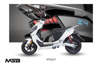 MGB E4 50cc Moped Scooter 1200W Electric Bosch Motor AM Licence Learner Legal