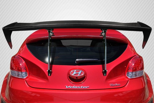 For 2012-2017 Veloster Carbon Creations RGT Rear Wing Spoiler - 5 Pieces