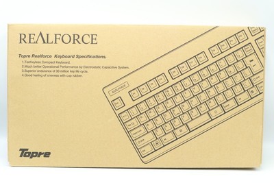 Topre Realforce 91u NG0100 White Keyboard USB Wired H38xW366xD168 