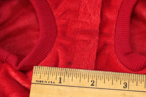 DEVILISH DOG COSTUME small outfit Sewn-in hood Complete w horns New w tags SMALL