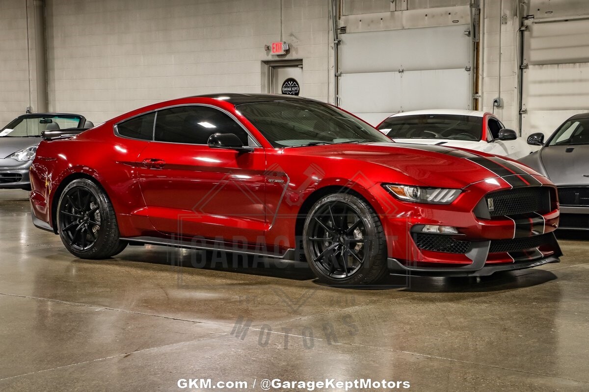 2018 Shelby GT350  Ruby Red Metallic Coupe 5.2L V8 2420 Miles