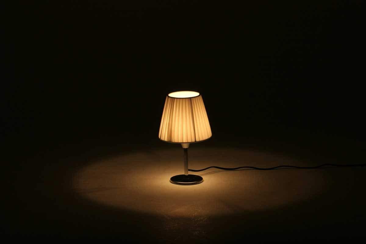 Lume Lampada Abat Jour Comodino Comò 26cm Luce Moderna Ko96fh E14 25W idea