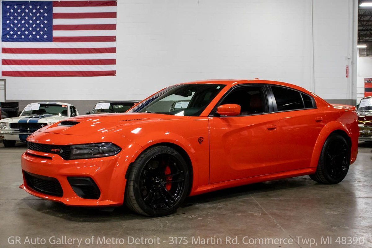 2021 Dodge Charger SRT Hellcat Redeye Widebody 28789 Miles Go Mango  6.2L V8 Aut