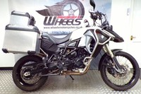 2016 BMW F800GS ADVENTURE WITH FULL LUGGAGE