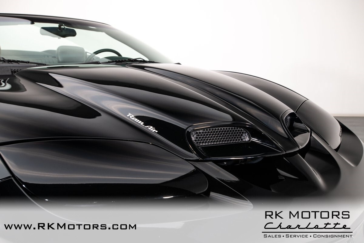 1998 Pontiac Firebird Trans Am Ws6 Black Convertible Ls1 5.7 Liter V8 6