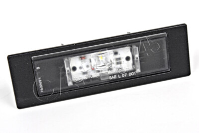 Genuine BMW 1 6 Series E81 E87 F20 F21 OEM LED License Plate Light Left=Right
