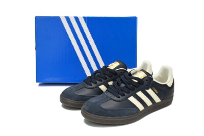Adidas Samba OG Navy Blue/Cream ID2056 Men's Size