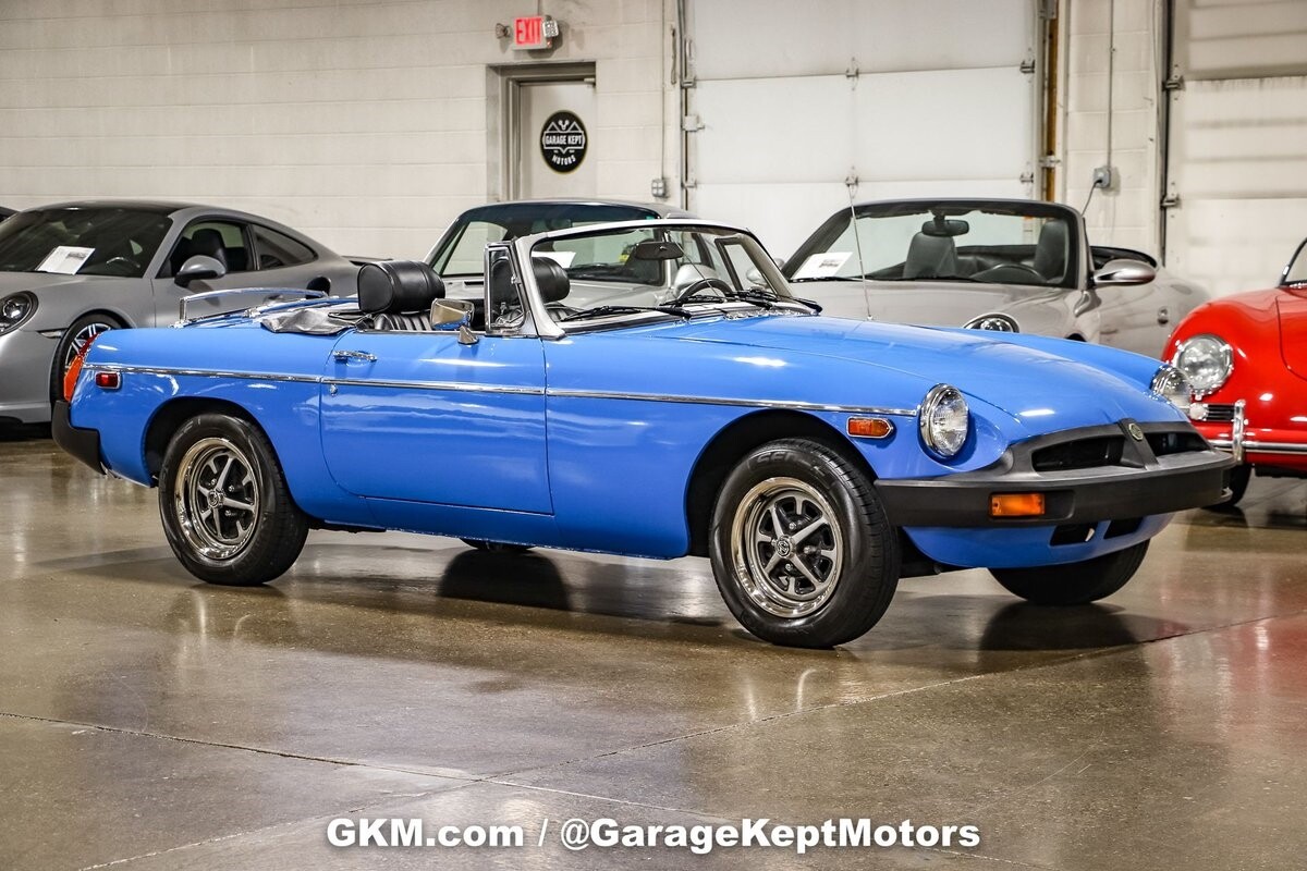 1979 MG MGB Mk IV Roadster Blue Convertible 1798cc 4 Cylinder 70304 Miles