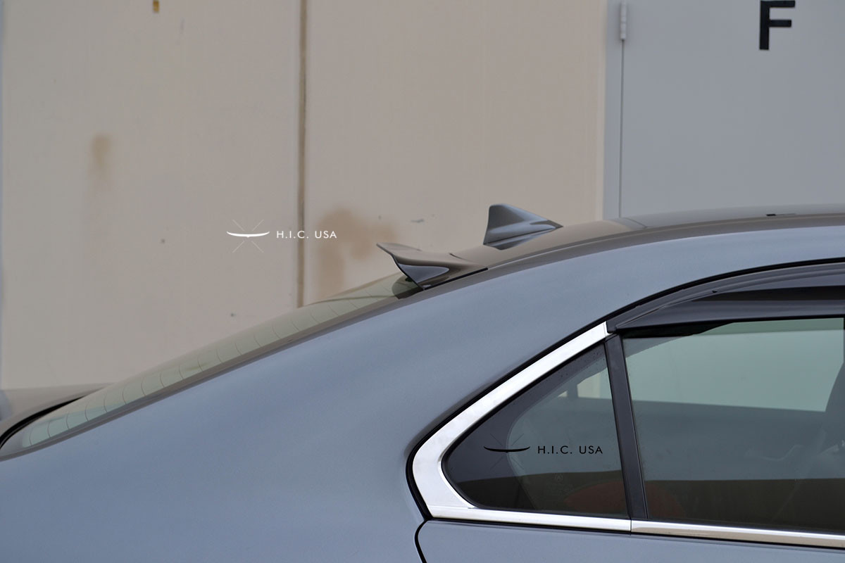HIC USA 2009 to 2014 TSX Euro R sedan rear roof window visor spoiler