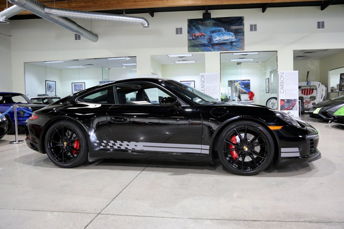 2017 Porsche 911 CARRERA S ENDURANCE EDITION 368 Miles Black Coupe Flat 6 Cylind