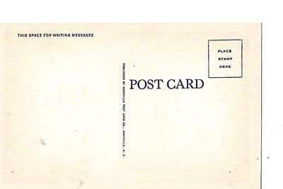 GOVERNOR'S MANSION, COLUMBIA, SOUTH  CAROLINA, 1940'S LINEN POST CARD