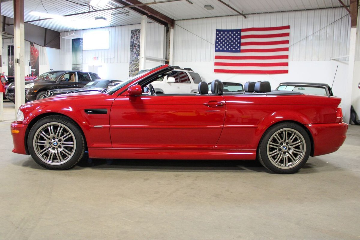 Owner 2002 BMW M3 Convertible 43450 Miles Imola Red Convertible 3.2L 6Cyl SMG Automati