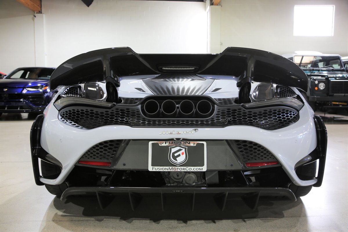 2022 Mclaren 765lt Spider 112 Miles Gray Convertible 8 Cylinder Engine