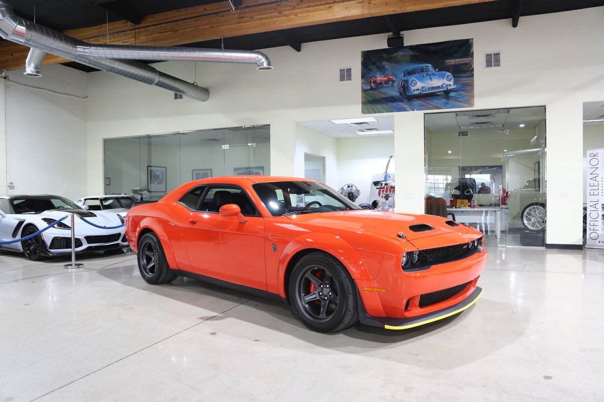 2022 Dodge Challenger SRT Super Stock RWD 905 Miles Go Mango  8 Cylinder Engine