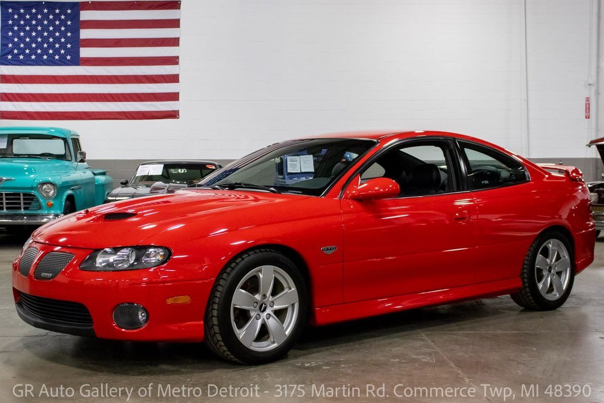 2005 Pontiac GTO  52659 Miles Torrid Red  6.0 Liter V8 Automatic