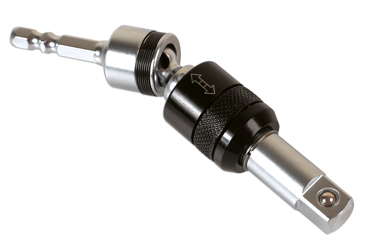 QUICK CHUCK 3/8 DRIVE FLEXI OFFLINE SOCKET DRIVER GREAT FOR CORDLESS