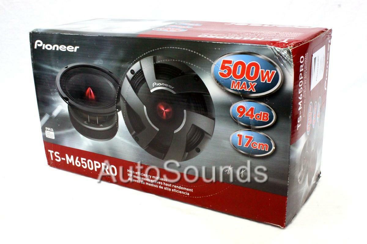 NEW Pioneer TS-M650PRO 500 Watt Pro Series 6.5"