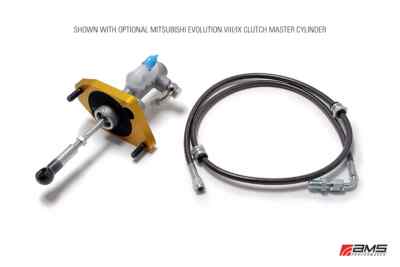 AMS Clutch Master Cylinder With Cylinder Upgrade Kit For 2008+ Mitsubishi Evo