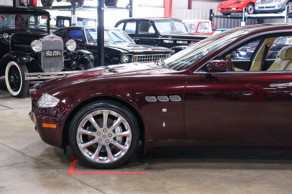 Owner 2005 Maserati Quattroporte  44441 Miles Bordeaux Pontevecchio Metallic Sedan 4.2