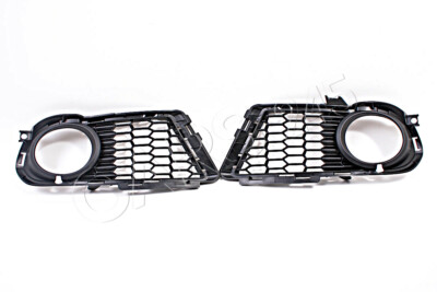 BMW 3 Series E92 E93 M Sport LCI OEM Genuine Front Bumper Fog Grilles 11-13 PAIR